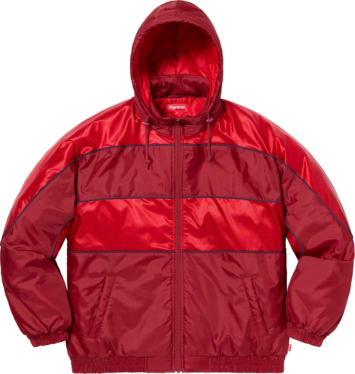Sports Piping Puffy Jacket view 27